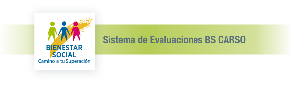 Evaluaciones BSCARSO